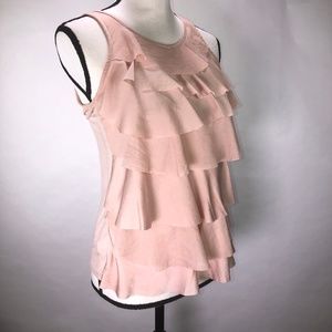Loft Ruffled Tank
